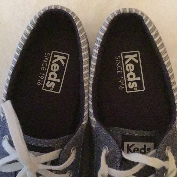 Keds Womens Center II Chambray Summer Runners Sneakers Size 9 NWOT - Picture 4 of 8